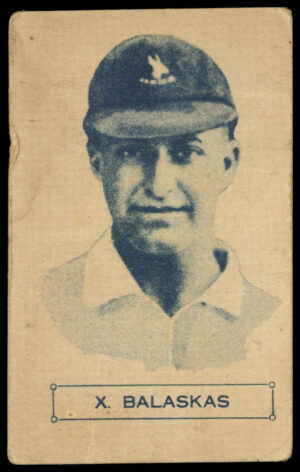 Australian Licorice - 'South African Cricketers' (1931) - #1 - X. Balaskas