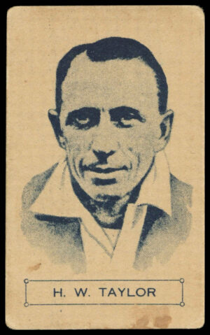 Australian Licorice - 'South African Cricketers' (1931) - #10 - H.W. Taylor