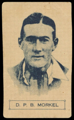 Australian Licorice - 'South African Cricketers' (1931) - #8 - D.P.B. Morkel