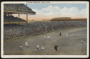 Underwood & Underwood - 'Yankee Stadium New York #17021' (c1925) - Unused Baseball Postcard