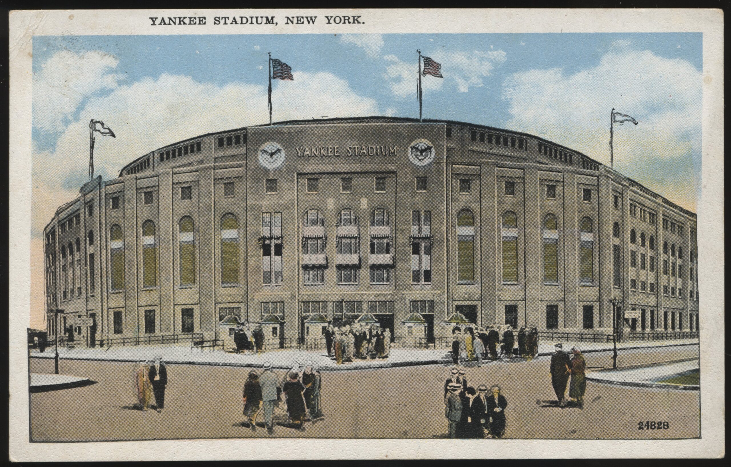 Haberman's - 'Yankee Stadium New York' (1920's) - Unused Baseball Postcard Haberman's - 'Yankee Stadium New York' (1920's) - Unused Baseball Postcard