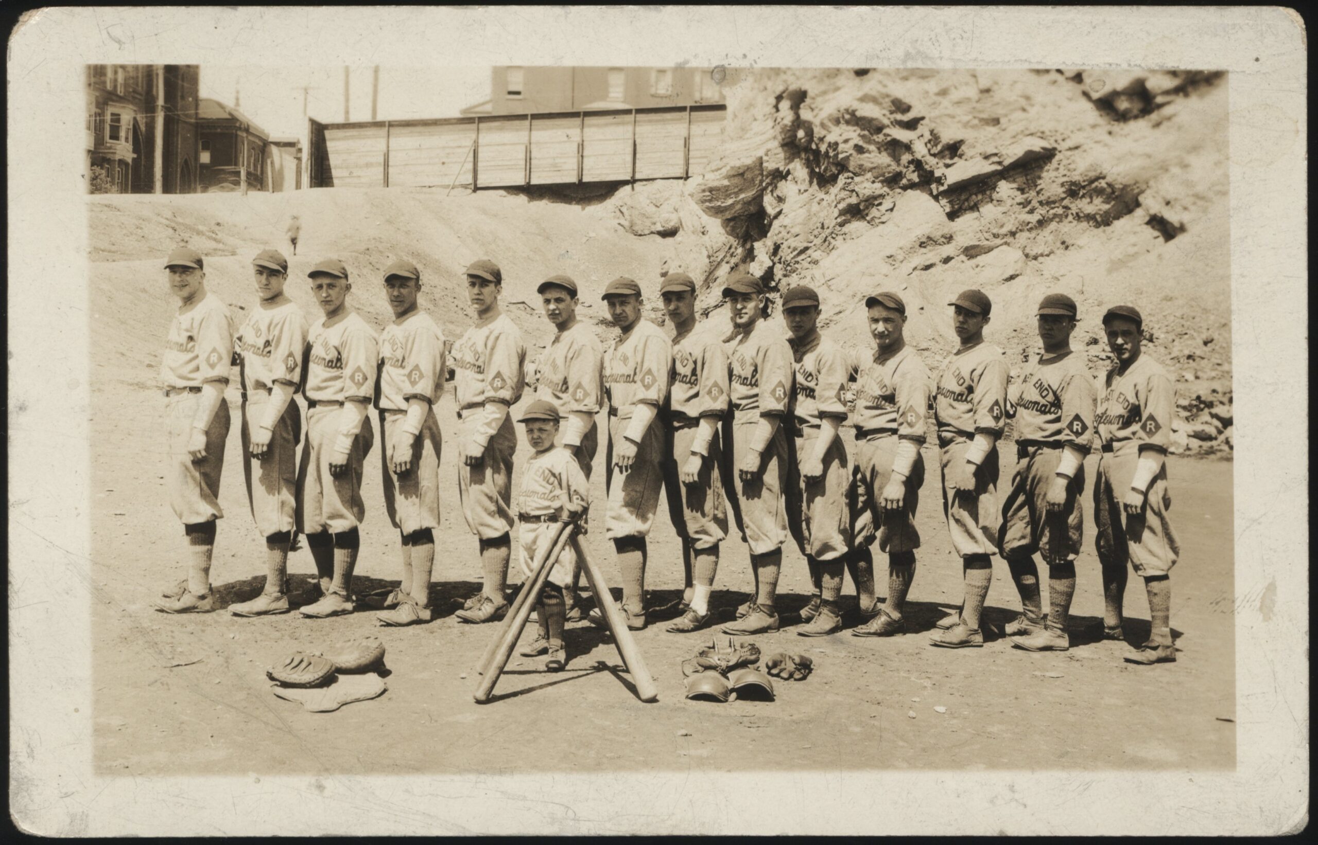 Real Photo - 'East End Nationals Reading PA' (c1907) - Unused Baseball Postcard Real Photo - 'East End Nationals Reading PA' (c1907) - Unused Baseball Postcard