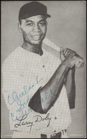 HOF - 'Larry Doby' (1947-66) - Baseball Exhibit Card HOF - 'Larry Doby' (1947-66) - Baseball Exhibit Card