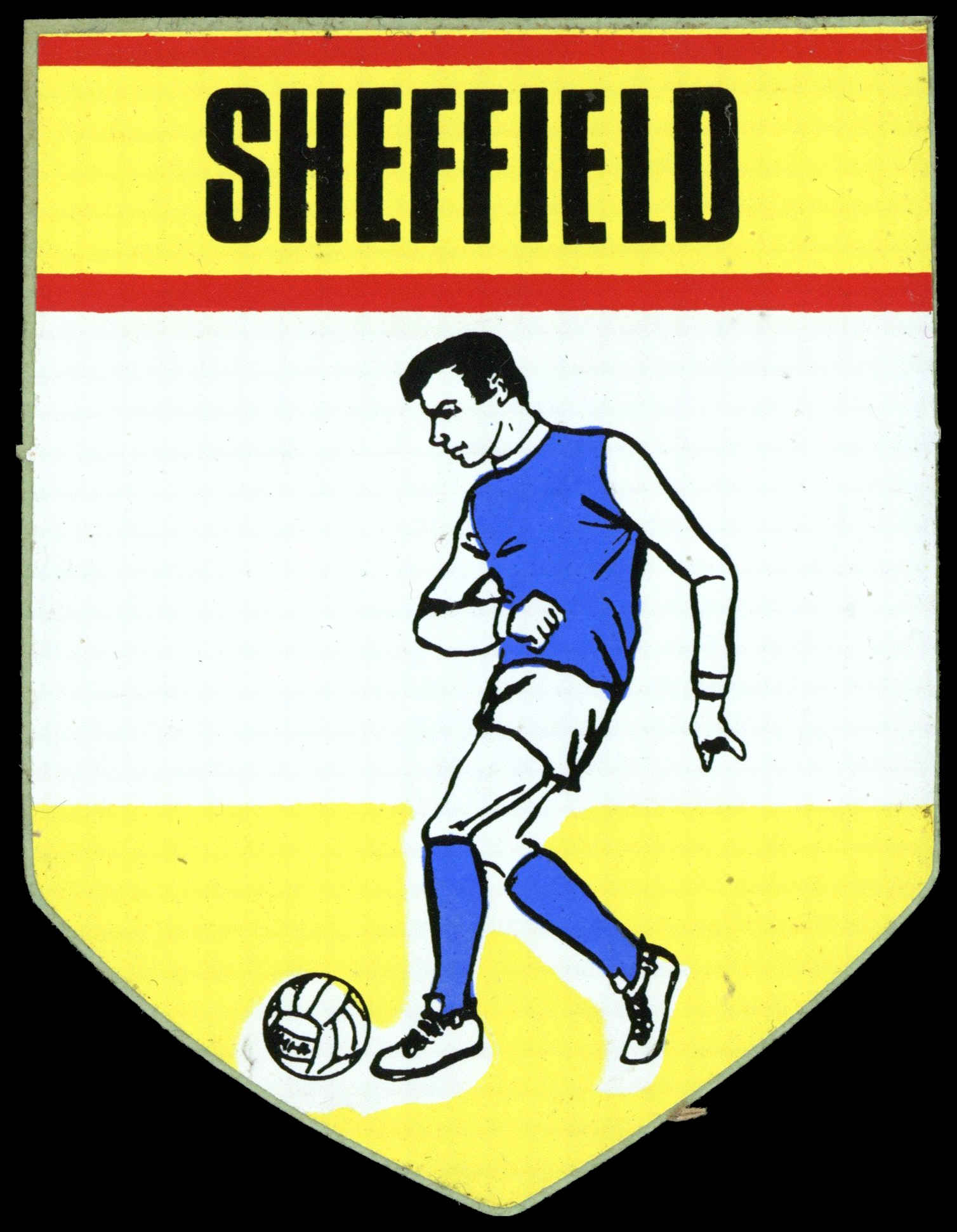 BAB Northern Trancessories - 'Football Clubs (Type 1)' (1970) - Sheffield BAB Northern Trancessories - 'Football Clubs (Type 1)' (1970) - Sheffield