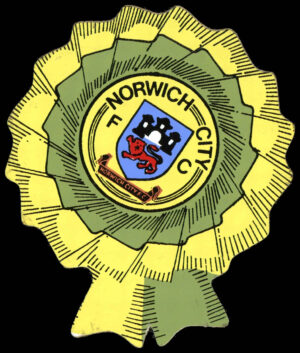 BAB Northern Trancessories - 'Fotball Club Rosettes (Type I)' (1974) - Norwich City