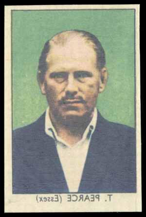 Barratt/Napro - 'Famous Cricketers Transfers' (1949) - #19 - T. Pearce (Essex)