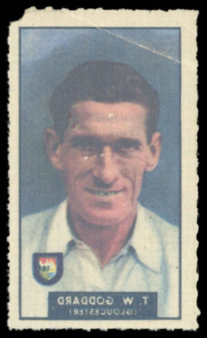 Barratt/WHC - 'Famous Cricketers Transfers' (1949) - #19 - T.W. Goddard (Gloucestershire)