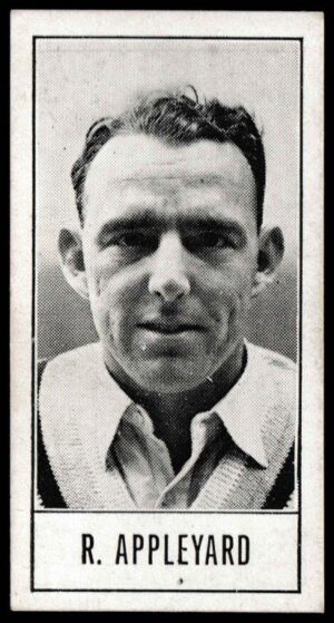 Barratt & Co - 'Test Cricketers by E.W. Swanston' (1956) - R. Appleyard (Yorkshire)