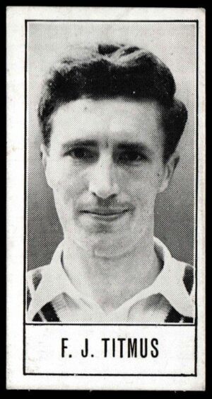 Barratt & Co - 'Test Cricketers by E.W. Swanston' (1956) - F.J. Titmus (Middlesex)
