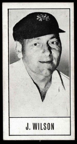 Barratt & Co - 'Test Cricketers by E.W. Swanston' (1956) - J. Wilson (South Australia)