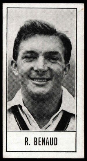 Barratt & Co - 'Test Cricketers by E.W. Swanston' (1956) - R. Benaud (New South Wales)