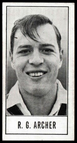 Barratt & Co - 'Test Cricketers by E.W. Swanston' (1956) - R.G. Archer (Queensland)