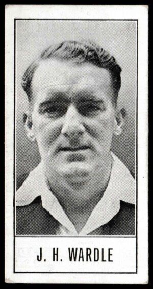 Barratt & Co - 'Test Cricketers by E.W. Swanston' (1956) - J.H. Wardle (Yorkshire)