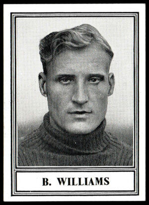 Barratt & Co - 'Famous Footballers 1952-53 - Card #24 - B. Williams (Wolves)