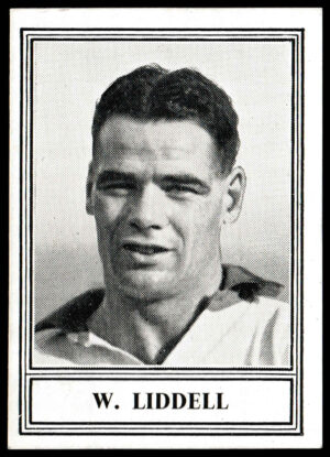 Barratt & Co - 'Famous Footballers 1952-53 - Card #36 - W. Liddell (Liverpool) Barratt & Co - 'Famous Footballers 1952-53 - Card #36 - W. Liddell (Liverpool)