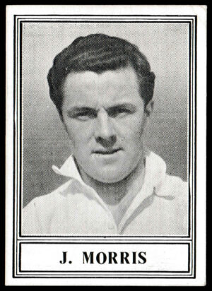 Barratt & Co - 'Famous Footballers 1952-53 - Card #39 - J. Morris (Derby County) Barratt & Co - 'Famous Footballers 1952-53 - Card #39 - J. Morris (Derby County)