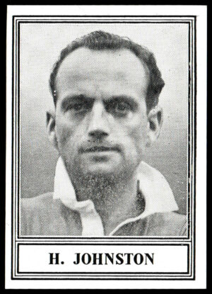 Barratt & Co - 'Famous Footballers 1952-53 - Card #5 - H. Johnston (Blackpool)