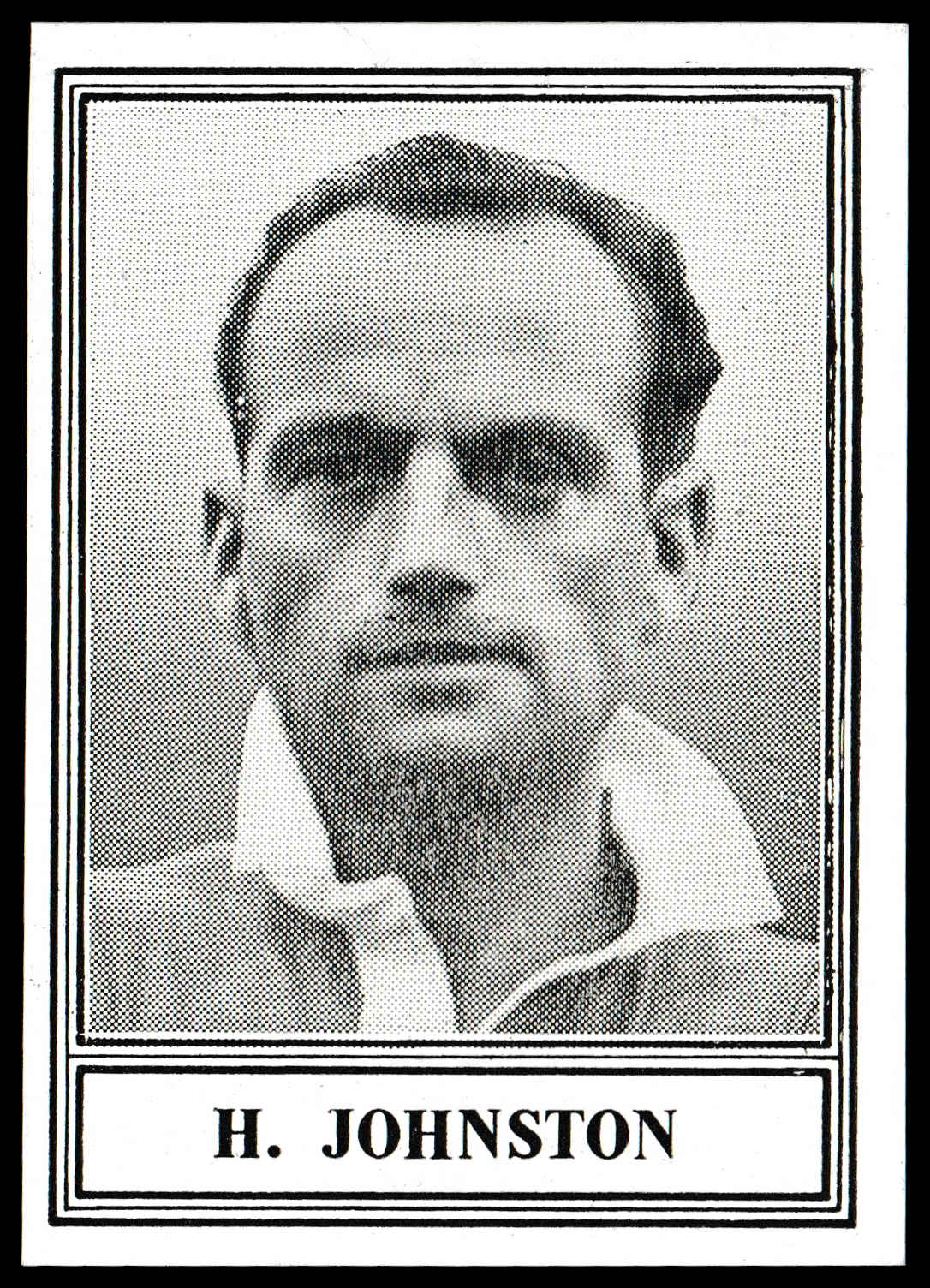 Barratt & Co - 'Famous Footballers 1952-53 - Card #5 - H. Johnston (Blackpool) Barratt & Co - 'Famous Footballers 1952-53 - Card #5 - H. Johnston (Blackpool)