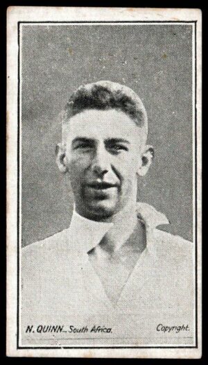 Barratt - 'South African Cricketers' (c1930) - N. Quinn Barratt - 'South African Cricketers' (c1930) - N. Quinn