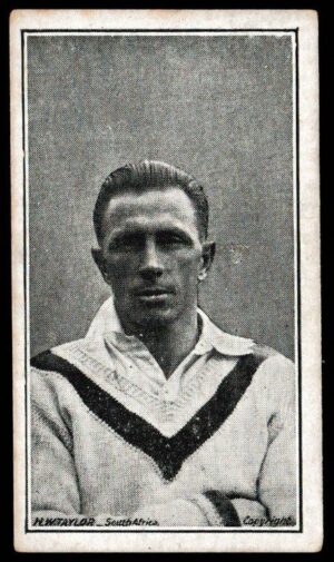 Barratt - 'South African Cricketers' (c1930) - H.W. Taylor