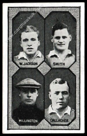 Barratt - 'Football Teams 1st Division' (c1930) - Chelsea - W. Jackson/Smith/Millington/Gallacher