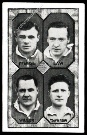 Barratt - 'Football Teams 1st Division' (c1930) - Chelsea - Pearson/Law/Wilson/Townrow