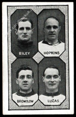 Barratt - 'Football Teams 1st Division' (c1930) - Liverpool - Riley/Hopkins/Bromilow/Lucas