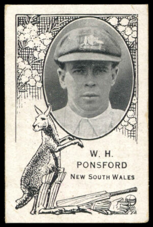 Barratt - 'Australian Test Players' (1930) - W.H. Ponsford (New South Wales) Barratt - 'Australian Test Players' (1930) - W.H. Ponsford (New South Wales)
