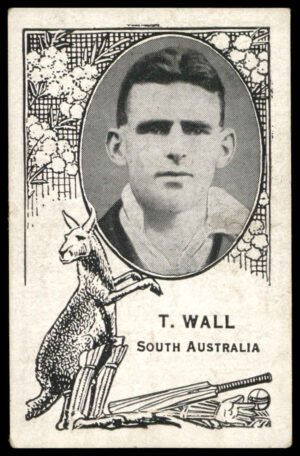 Barratt - 'Australian Test Players' (1930) - T. Wall (South Australia)