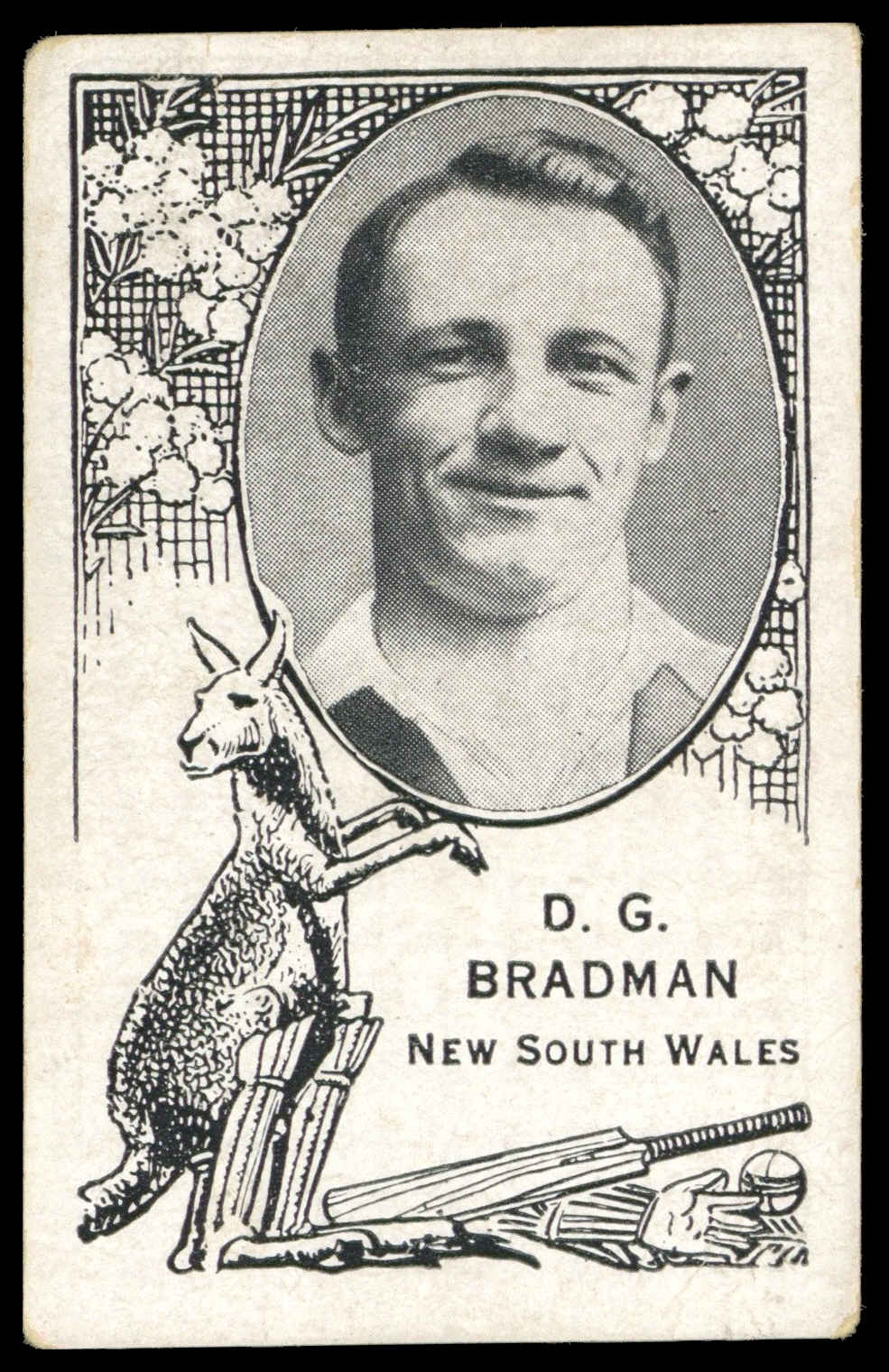 Barratt - 'Australian Test Players' (1930) - D.G. Bradman (New South Wales) Barratt - 'Australian Test Players' (1930) - D.G. Bradman (New South Wales)