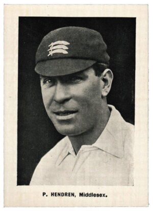 Thomson (D.C.) - 'Cricketers (Rover - EL)' - P. Hendren (Middlesex)