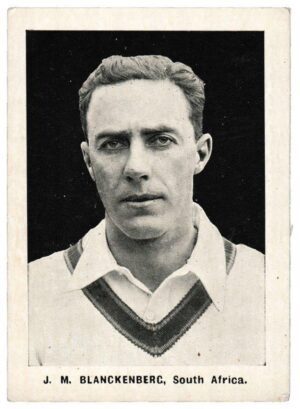 Thomson (D.C.) - 'Cricketers (Vanguard - EL)' - J.M. Blackenberg (South Africa)