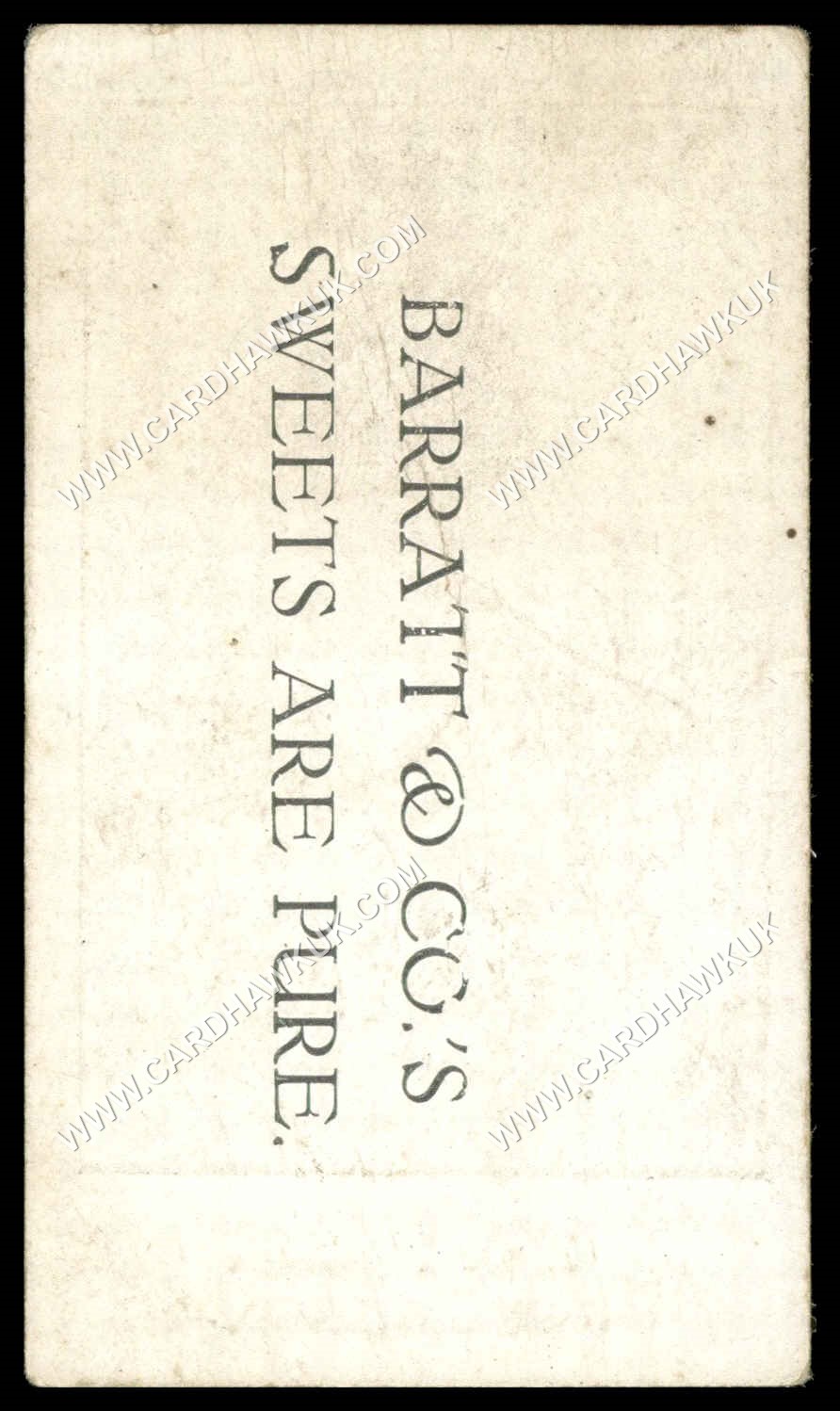 Barratt - 'Cricketers Footballers & Teams' (1925) - C.C. Dacre (New Zealand) Barratt - 'Cricketers Footballers & Teams' (1925) - C.C. Dacre (New Zealand)