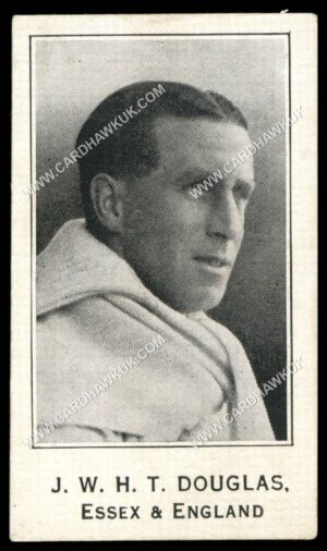 Barratt - 'Cricketers Footballers & Teams' (1925) - J.W.H.T. Douglas (Essex & England)