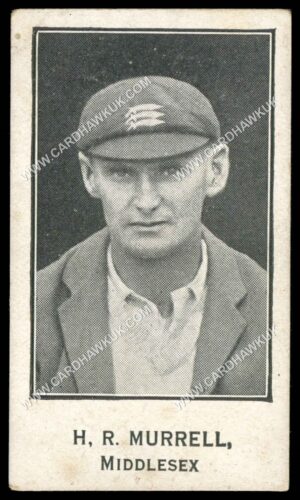 Barratt - 'Cricketers Footballers & Teams' (1925) - H.R. Murrell (Middlesex)