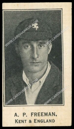 Barratt - 'Cricketers Footballers & Teams' (1925) - A.P. Freeman (Kent & England)