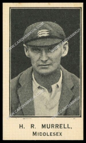 Barratt - 'Cricketers Footballers & Teams' (1925) - H.R. Murrell (Middlesex)