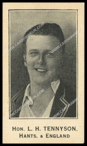 Barratt - 'Cricketers Footballers & Teams' (1925) - Hon. L.H. Tennyson (Hants. & England)