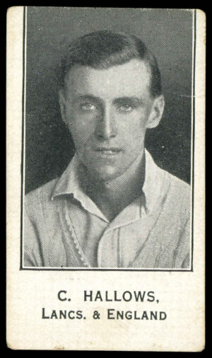 Barratt - 'Cricketers (Sweets Are Pure)' (c1930) - C. Hallows (Lancs)