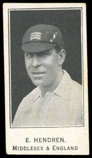 Barratt - 'Cricketers (Sherbet Novelties)' (c1930) - E. Hendren (Middlesex)
