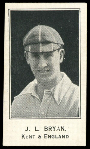 Barratt - 'Cricketers (Tarrab Brand)' (c1930) - J.L. Bryan (Kent)