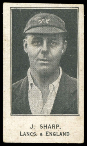 Barratt - 'Cricketers (Tarrab Brand)' (c1930) - J. Sharp (Lancs)