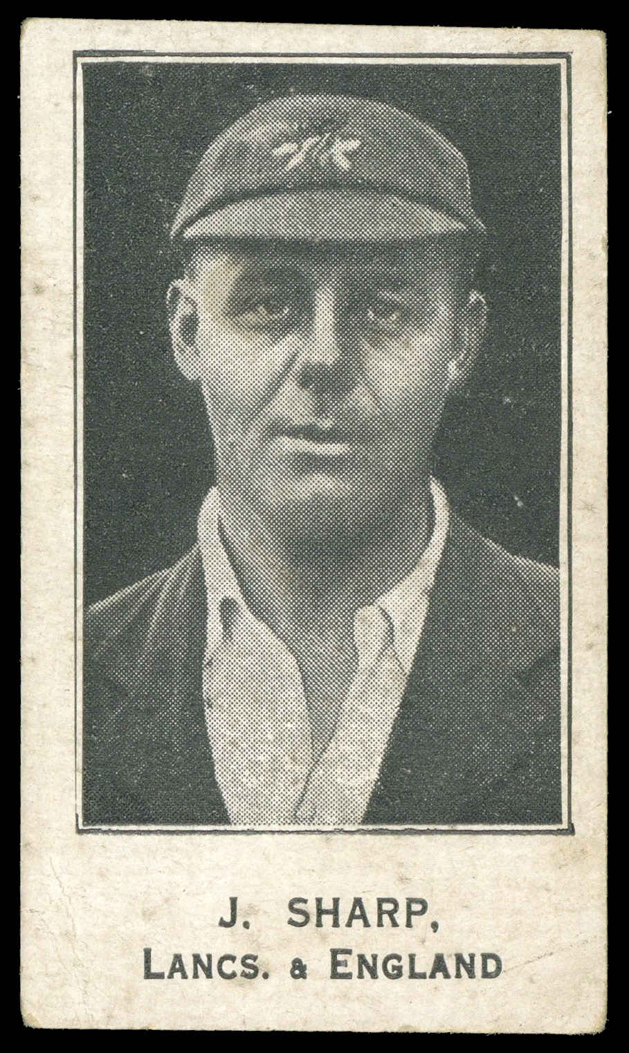 Barratt - 'Cricketers (Tarrab Brand)' (c1930) - J. Sharp (Lancs) Barratt - 'Cricketers (Tarrab Brand)' (c1930) - J. Sharp (Lancs)