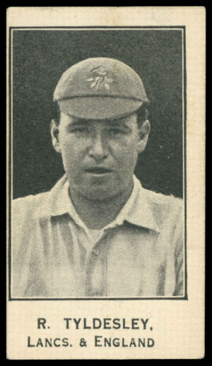 Barratt - 'Cricketers (Tarrab Brand)' (c1930) - R. Tyldesley (Lancs)