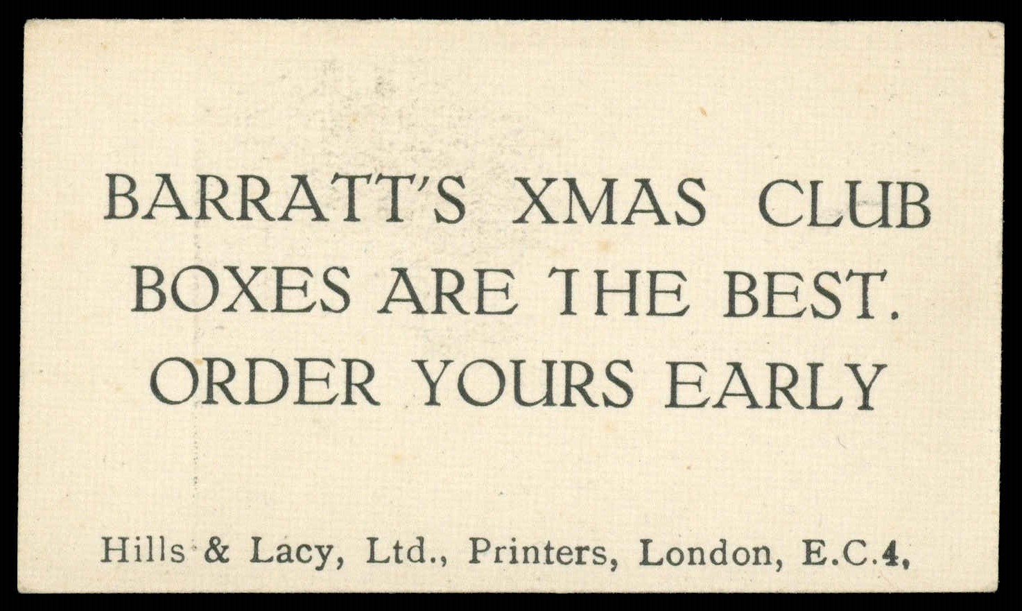 Barratt - 'Cricketers (Xmas Club)' (c1930) - G.T.S. Stevens (Middlesex) Barratt - 'Cricketers (Xmas Club)' (c1930) - G.T.S. Stevens (Middlesex)