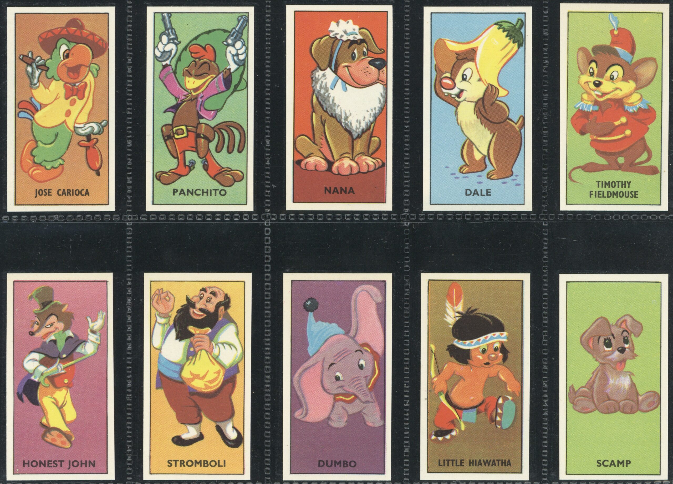 Barratt - 'Disney Characters (S2)' - Complete Set (1957) Barratt - 'Disney Characters (S2)' - Complete Set (1957)