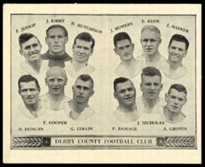 Barratt - 'English Teams Div 1 (1933)' (1933) - Derby County (Jessop)