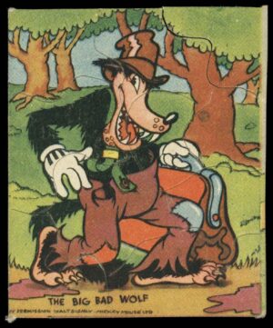Barratt & Co - 'Characters from Fairy Tales' The Big Bad Wolf (c1940) Barratt & Co - 'Characters from Fairy Tales' The Big Bad Wolf (c1940)