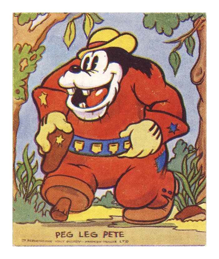 Barratt & Co - 'Characters from Fairy Tales' (c1940) - Peg Leg Pete Barratt & Co - 'Characters from Fairy Tales' (c1940) - Peg Leg Pete