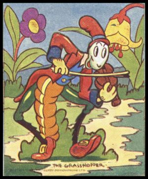Barratt & Co - 'Characters from Fairy Tales' The Grasshopper (c1940) Barratt & Co - 'Characters from Fairy Tales' The Grasshopper (c1940)